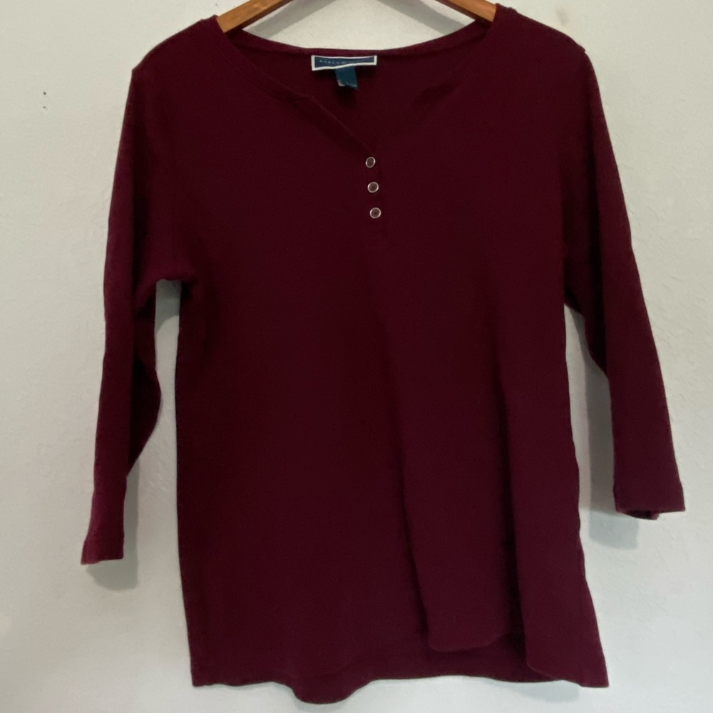 Karen Scott Red Top